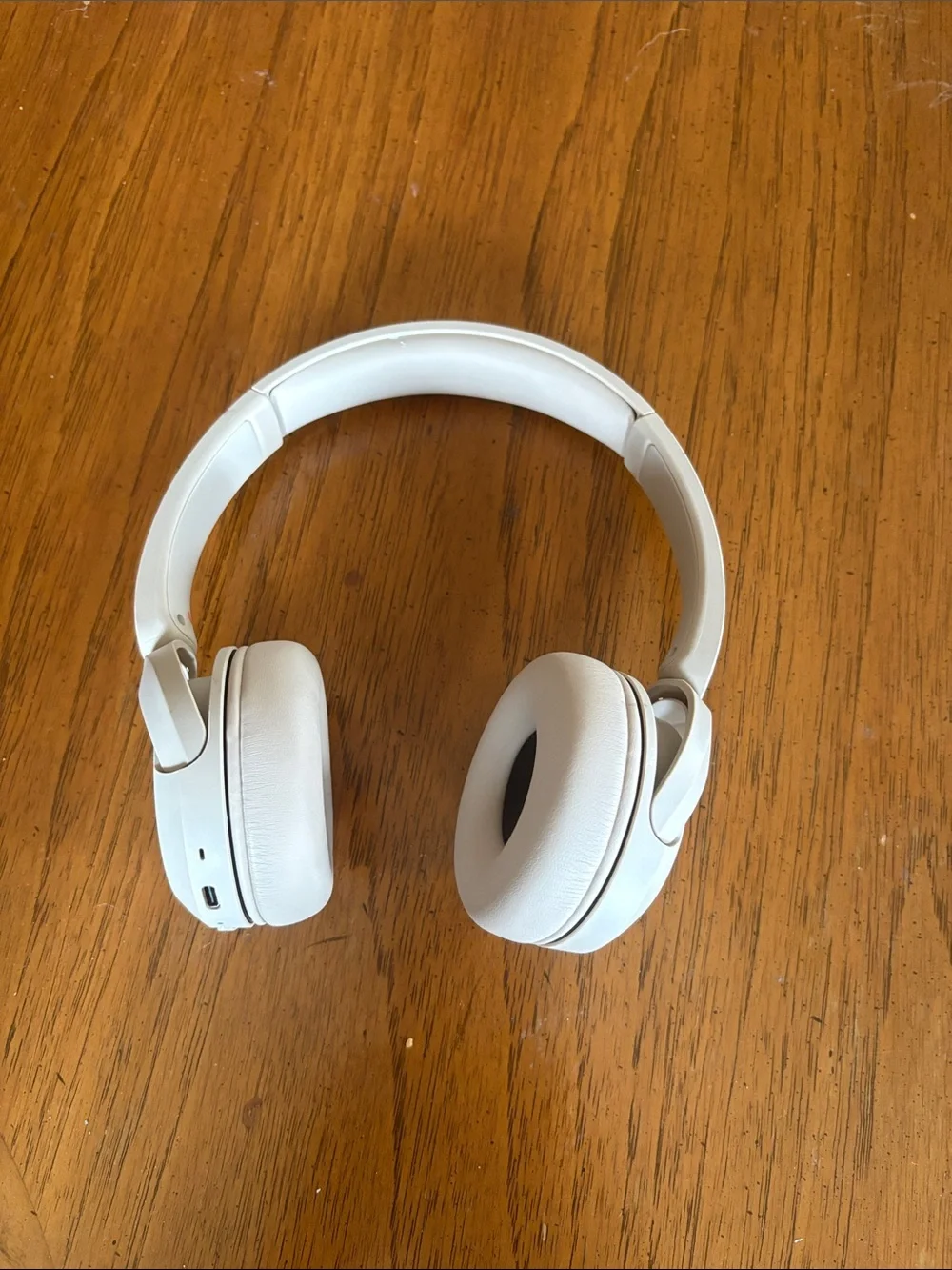 Sony On-Ear Headphones — Cream